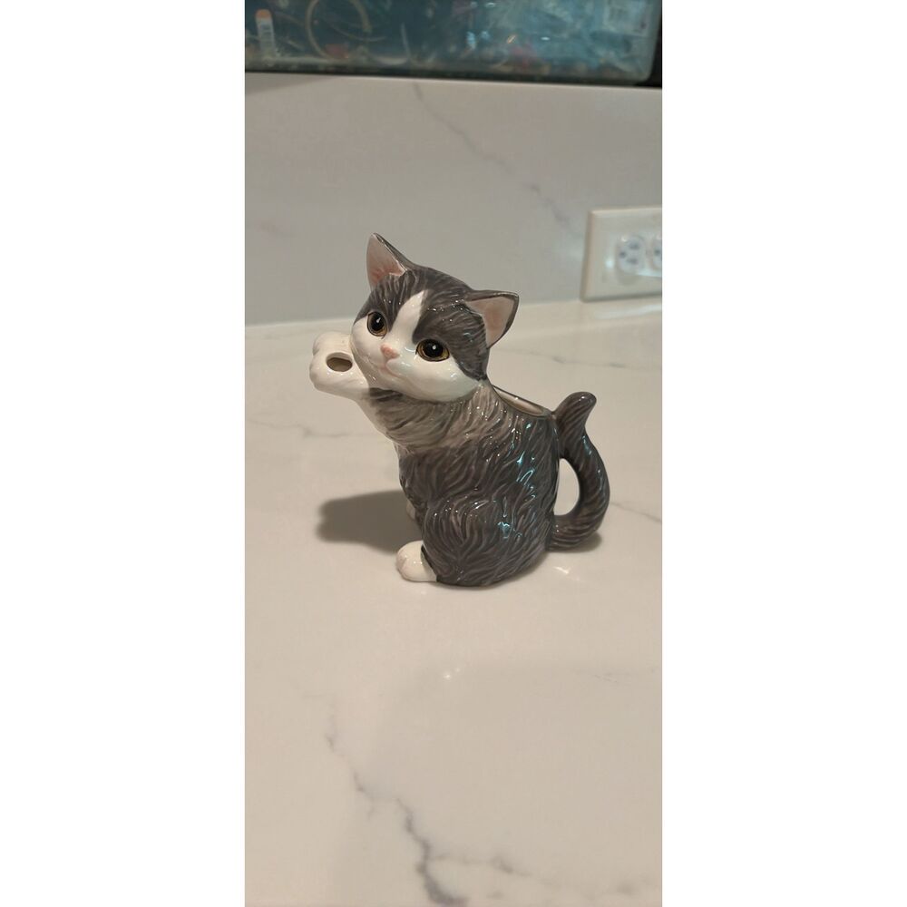 Hearth and Home Designs Ceramic Cat Creamer